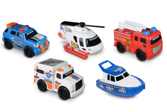 Mini City Vehicles 5 pk